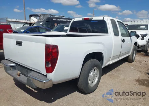 2007 GMC Canyon Sle1 из США, поврежденный, VIN 1GTCS19E678246011